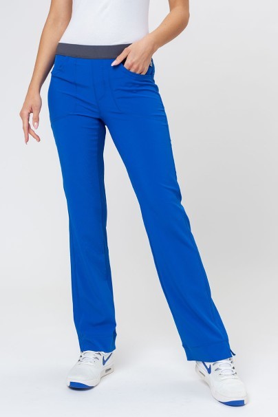 Dámske lekárske nohavice Cherokee Infinity Slim Pull-on kráľovsky modré-1
