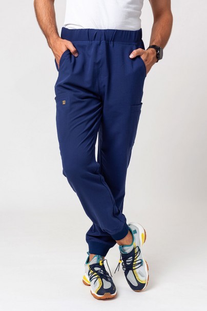 Pánske lekárske nohavice Maevn Matrix Pro Men jogger námornicky modré-1