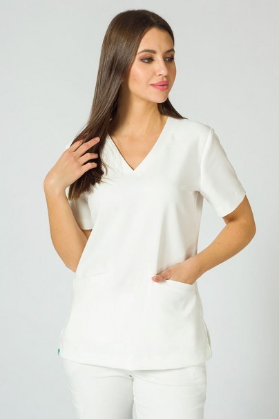 Lekárska blúzka Sunrise Uniforms Premium Joy ecru-1