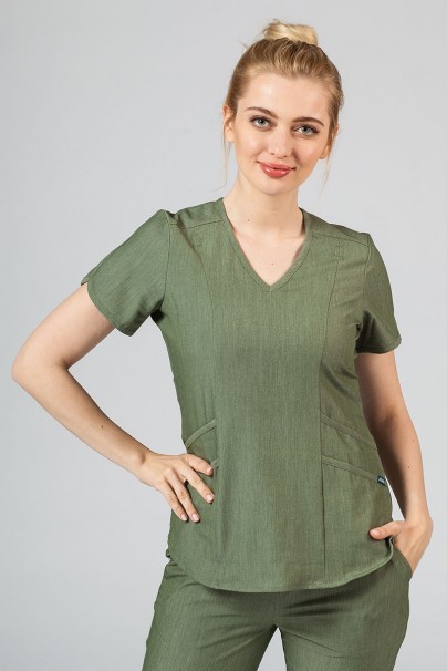 Dámska blúzka Adar Uniforms Modern olivková-1