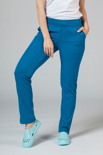 Dámske nohavice Adar Uniforms Leg Yoga kráľovsky modré-1