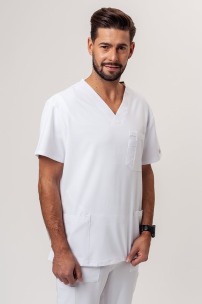 Pánska lekárska blúza Dickies EDS Essentials V-neck Men biela-1