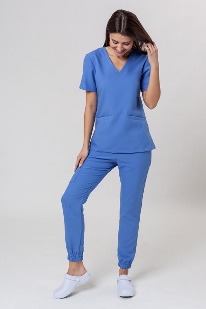 Lekárska súprava Sunrise Uniforms Premium (blúzka Joy, nohavice Chill) modrá-1
