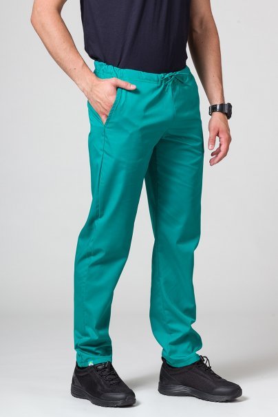 Univerzálne lekárske nohavice Sunrise Uniforms zelené-1