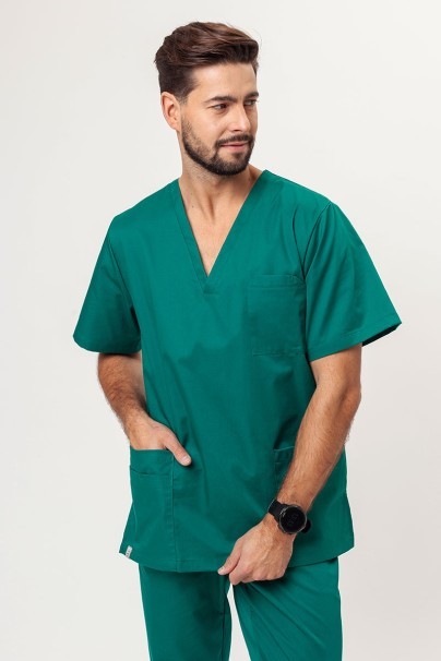 Pánska lekárska blúza Sunrise Uniforms Basic Standard FRESH zelená-1