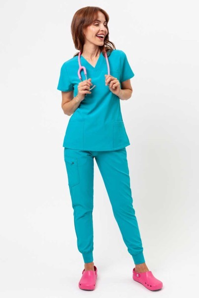 Dámska lekárska súprava Uniforms World 309TS™ Valiant morsky modrá-1