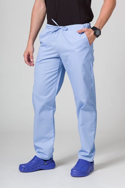 Pánske lekárske nohavice Sunrise Uniforms Basic Regular modré-1