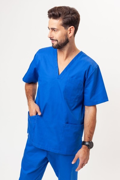 Pánska lekárska blúza Sunrise Uniforms Basic Standard FRESH kráľovsky modrá-1