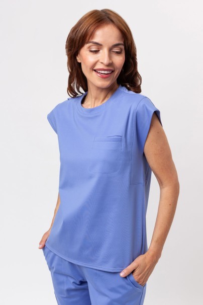 Dámska lekárska halena Cherokee Achieve klasicky modrá-1