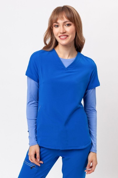 Dámska lekárska blúza Healing Hands Skyler kráľovsky modrá-1