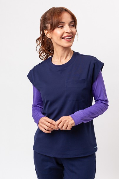 Dámska lekárska halena Cherokee Achieve námornícky modrá-1