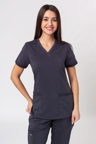 Lekárska dámska blúza Dickies Balance V-neck Top šedá-1