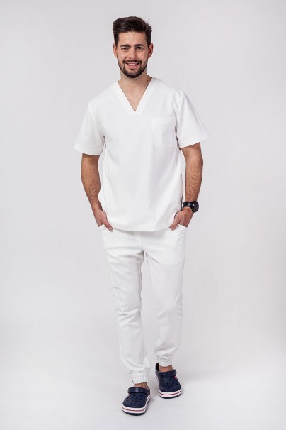 Lekárska súprava Sunrise Uniforms Premium Men (blúzka Dose, nohavice Select) ecru-1