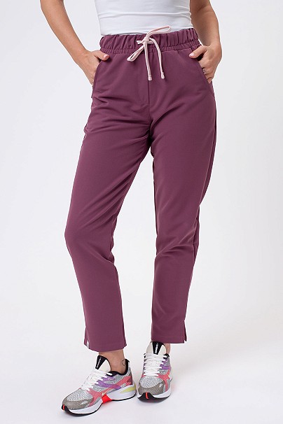 Dámske lekárske nohavice Sunrise Uniforms Premium Pride grape
