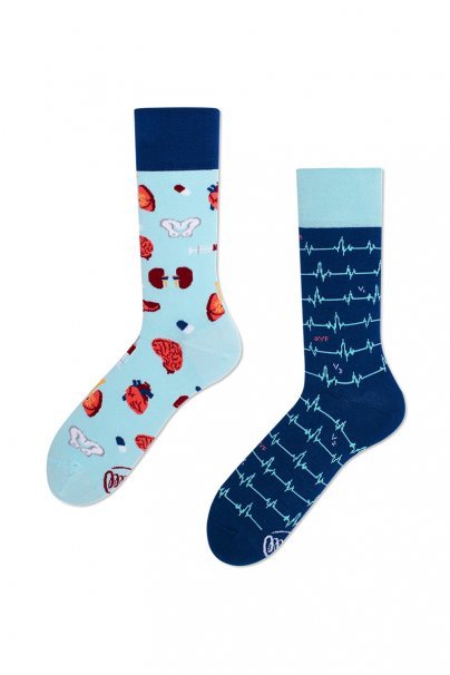 Farebné ponožky dr Sock - Many Mornings-1
