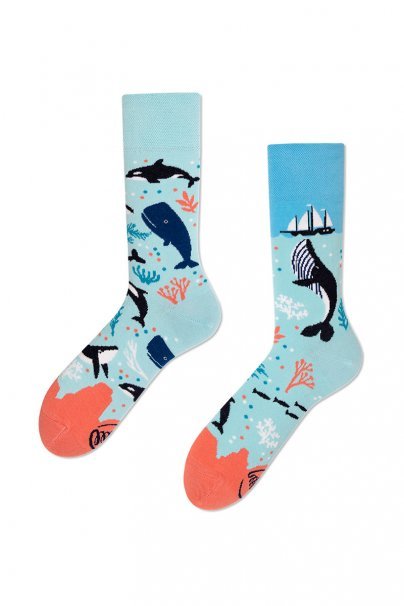 Farebné ponožky Ocean Life - Many Mornings-1
