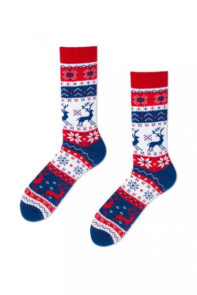 Farebné ponožky Warm Rudolph (teplé) - Many Mornings-1