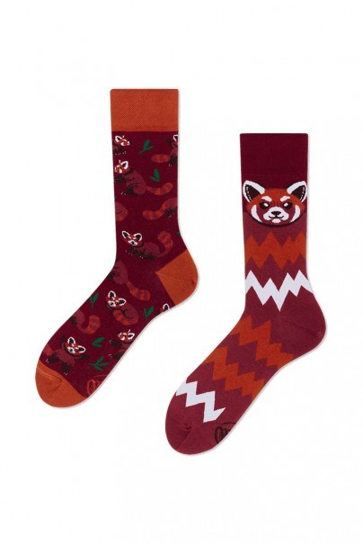 Farebné ponožky Red Panda - Many Mornings-1