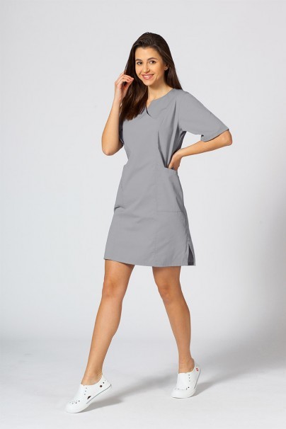 Lekárske klasické šaty Sunrise Uniforms šedé-1
